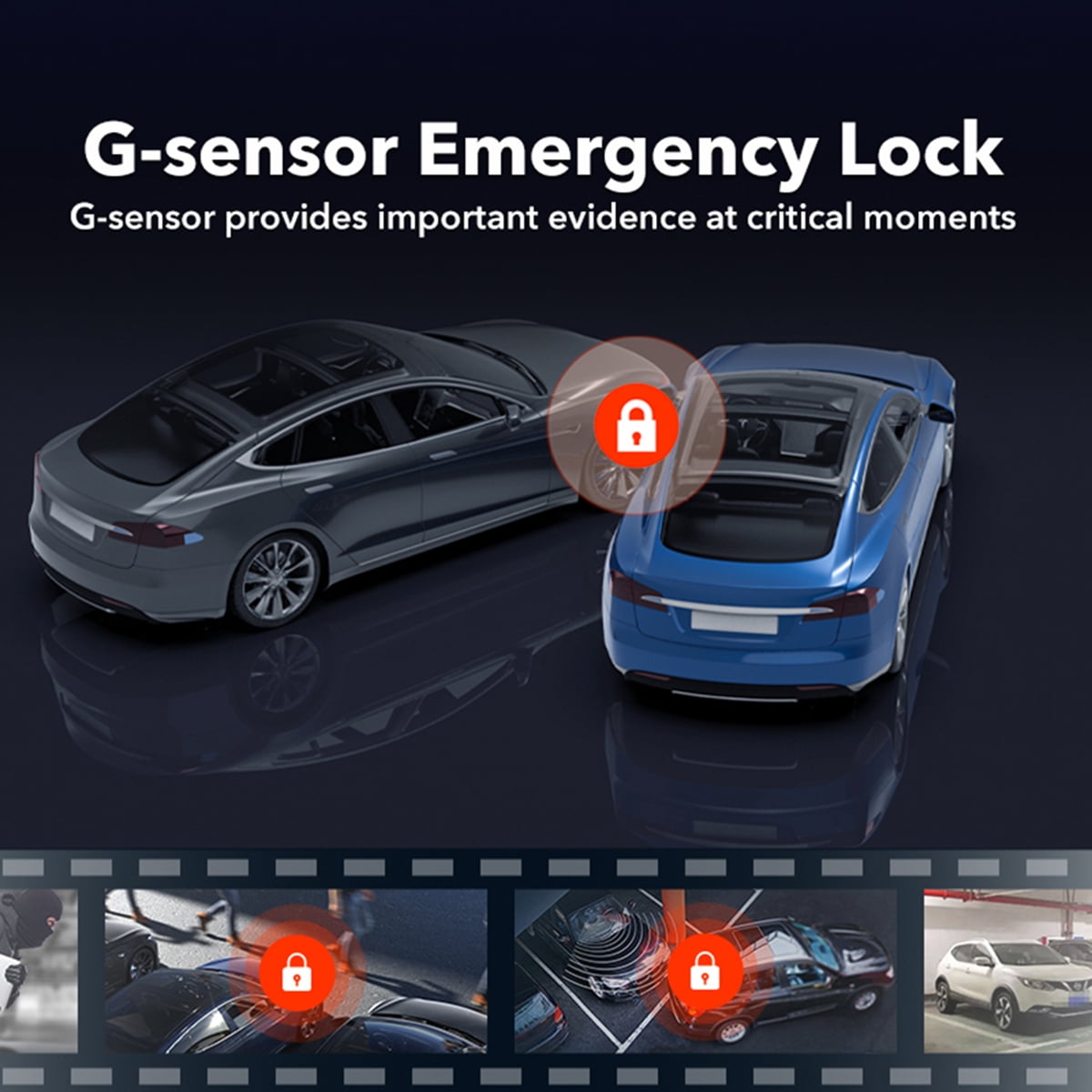 Advanced 4K Touch Screen Dash Cam with Dual Cameras, Built-in GPS, and Voice Control – Free 128GB Card Included!