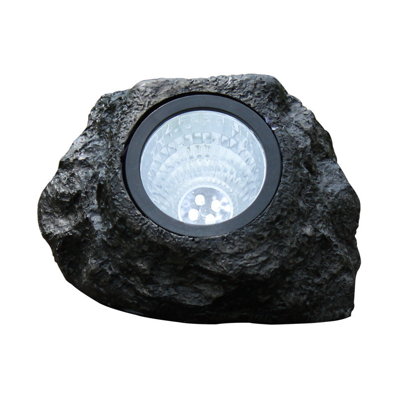 Illuminate Your Outdoor Space with Our Stunning Solar Stone Courtyard Lamp