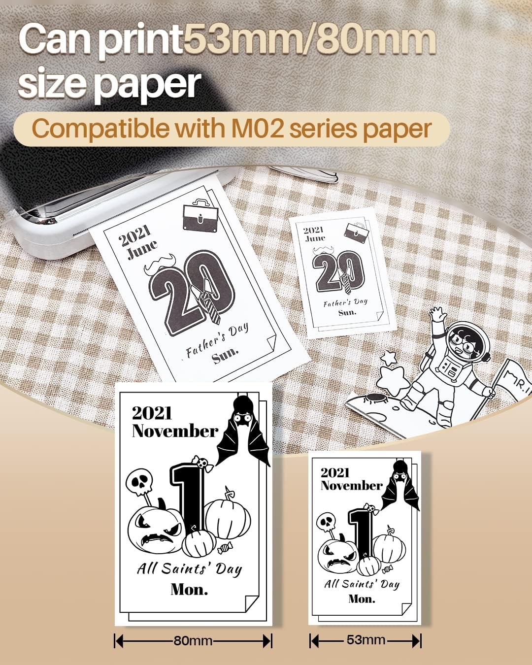 M03 Mini Thermal Pocket Printer - Your Ultimate Bluetooth Mobile Printing Solution for Notes, Photos, and Lists