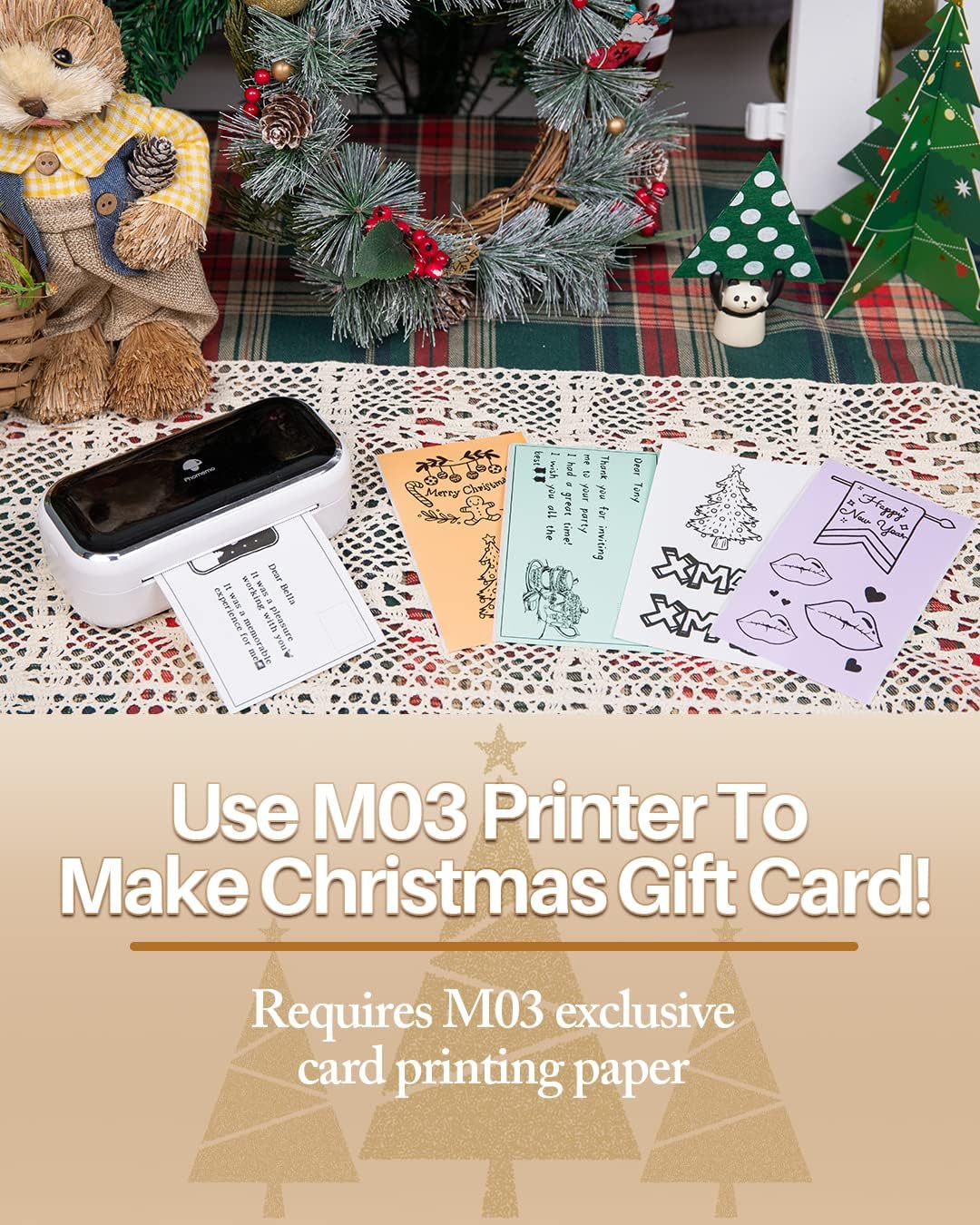 M03 Mini Thermal Pocket Printer - Your Ultimate Bluetooth Mobile Printing Solution for Notes, Photos, and Lists