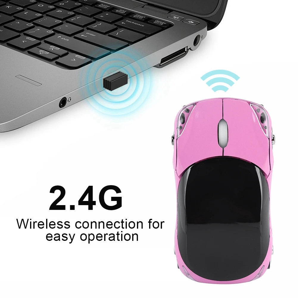 Experience Seamless Productivity with the 2.4G Wireless Optical Mouse - 1600DPI for Mac, PC, and Tablets!