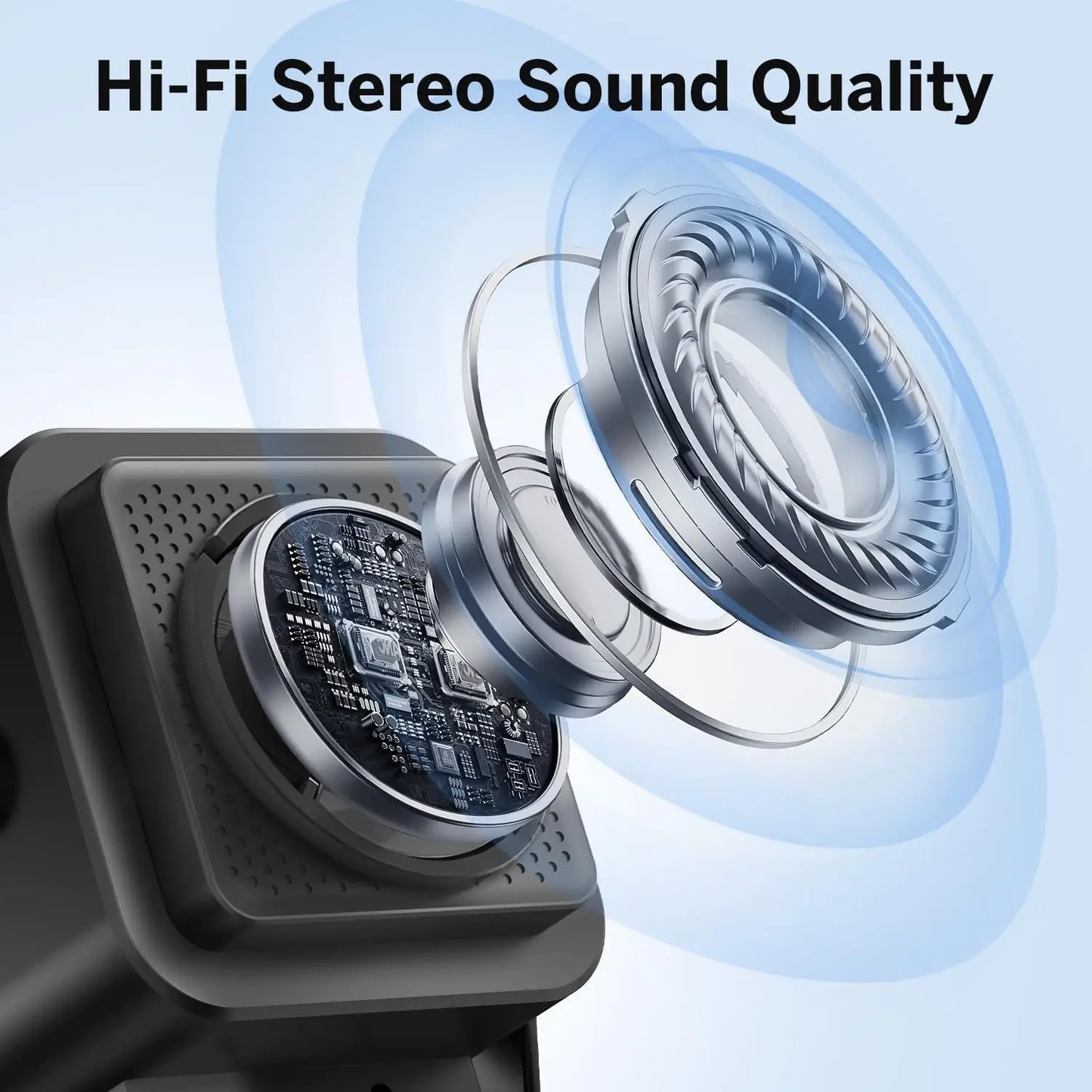 Experience Ultimate Sound with the NEW 5-in-1 Auto-Induction Wireless Speaker – RGB Light, Phone Stand & Surround Sound!