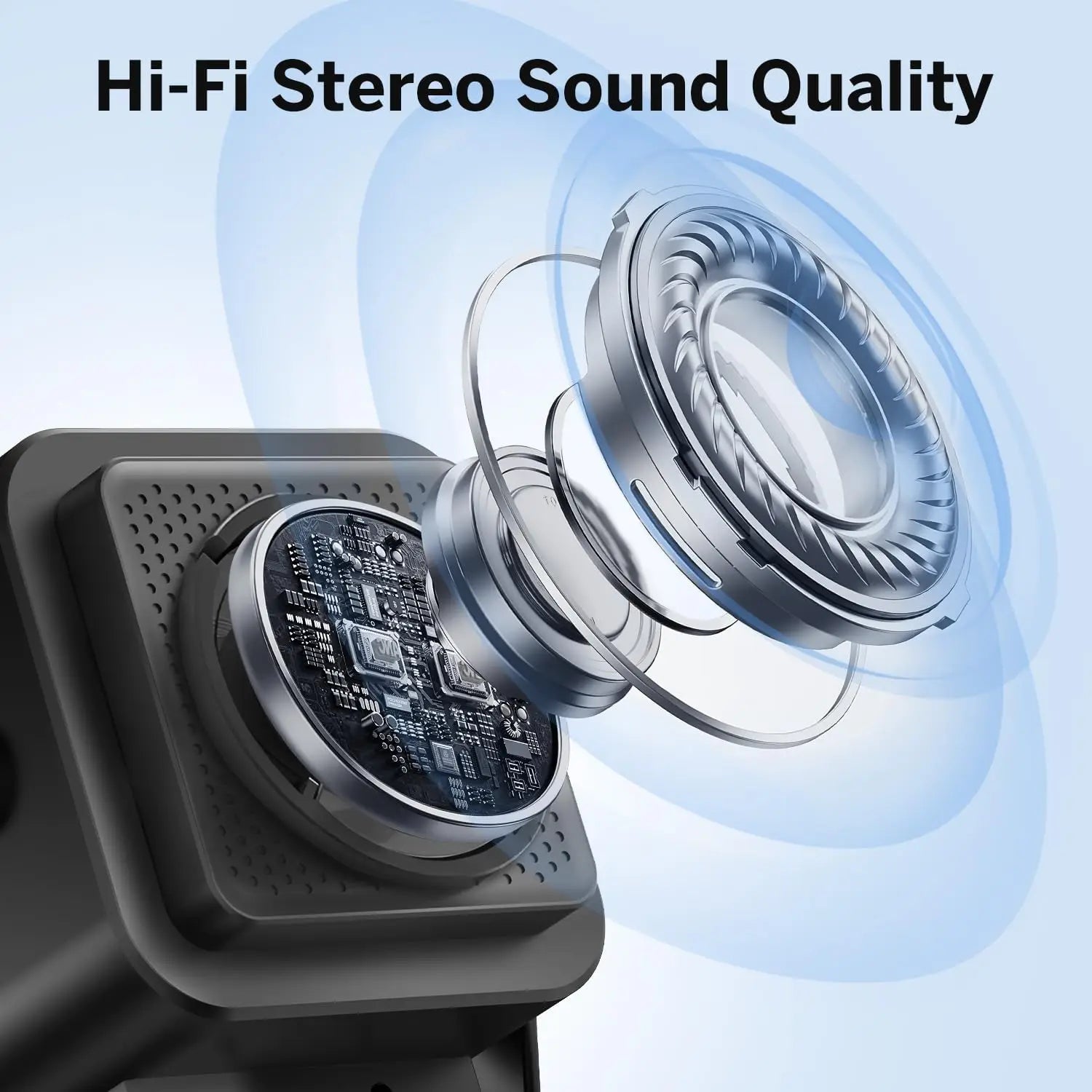 Experience Ultimate Sound with the NEW 5-in-1 Auto-Induction Wireless Speaker – RGB Light, Phone Stand & Surround Sound!