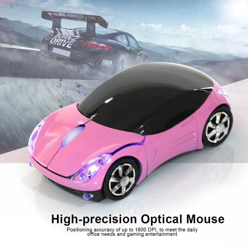 Experience Seamless Productivity with the 2.4G Wireless Optical Mouse - 1600DPI for Mac, PC, and Tablets!