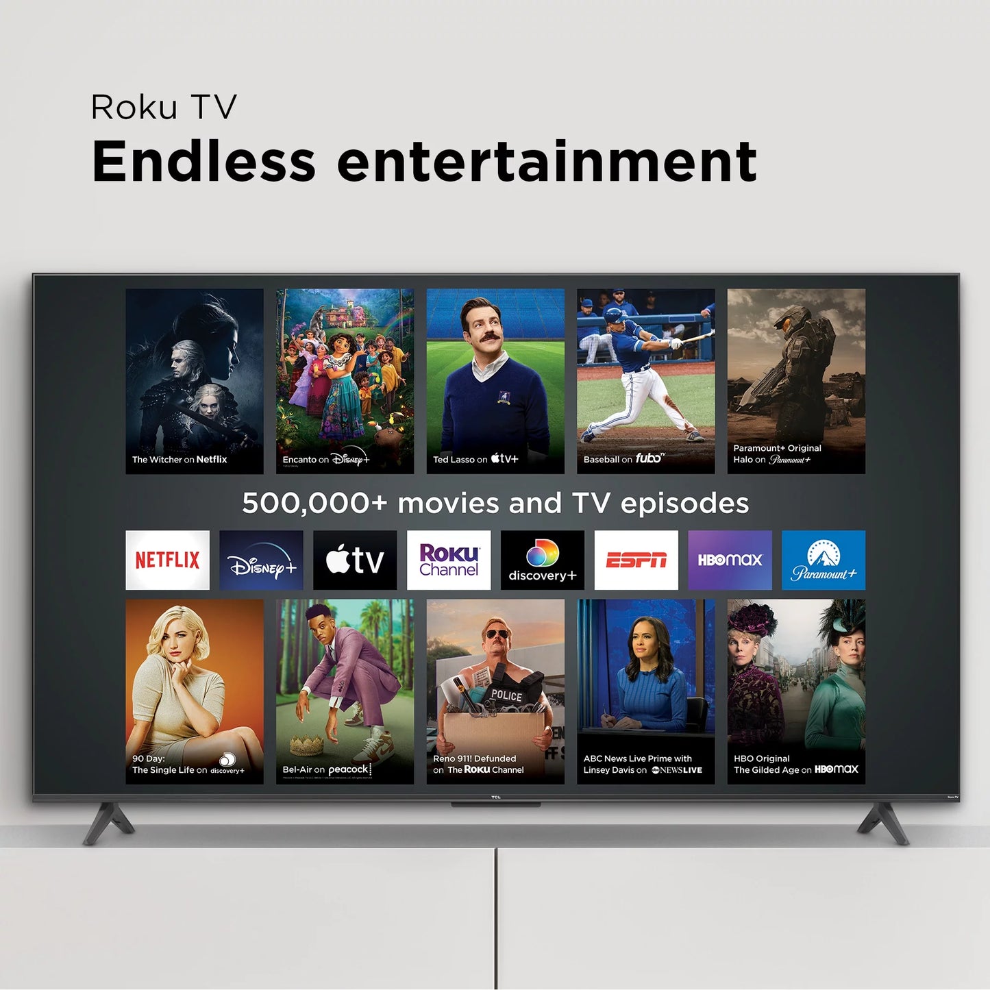 Experience Stunning 4K UHD with the 55" Class S4 (55S451) HDR Smart TV Powered by Roku