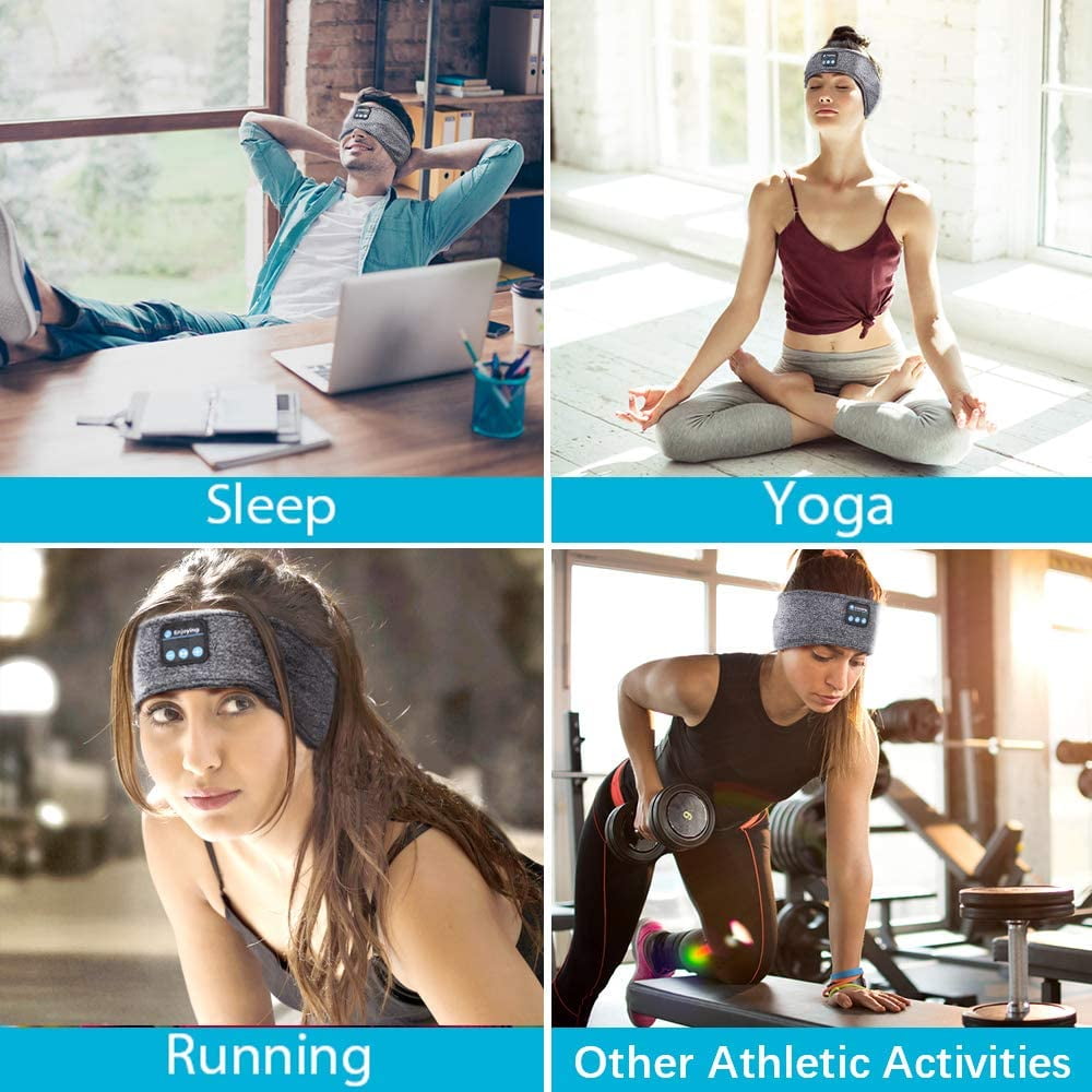 Experience Ultimate Comfort with Wireless Bluetooth Sleep Headphones - Perfect for Sports, Yoga, and Relaxation!