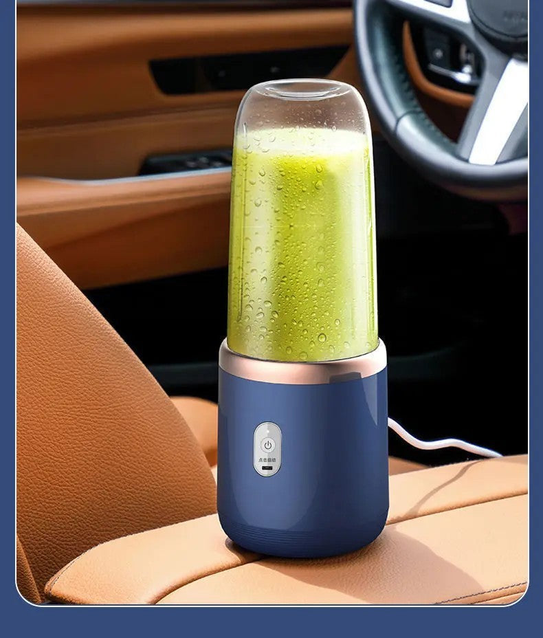 Experience Freshness On-the-Go with Our 6-Blade 400ML Portable Electric Blender - Perfect for Juicing and Smoothies!